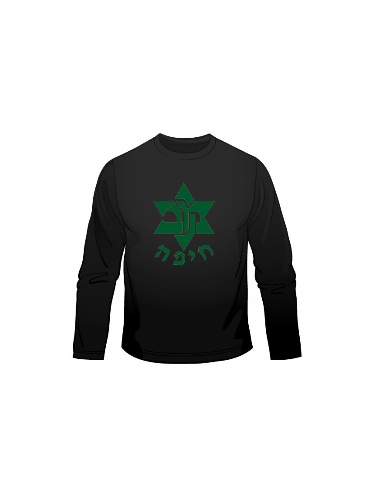 Maccabi Haifa Soccer Long Sleeved T Shirt | Sports