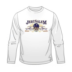 Jerusalem Israel Long Sleeved T Shirt | Israel T-Shirts