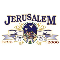 Jerusalem Israel Long Sleeved T Shirt | Israel T-Shirts