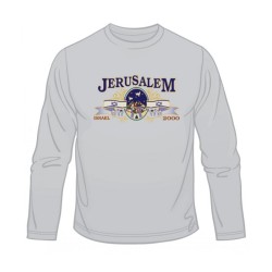 Jerusalem Israel Long Sleeved T Shirt | Israel T-Shirts