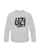 Uzi Does It Long Sleeved T Shirt | Israeli Army T-Shirts