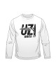 Uzi Does It Long Sleeved T Shirt | Israeli Army T-Shirts