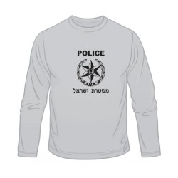Israeli Police Long Sleeved T Shirt | Israeli Army T-Shirts
