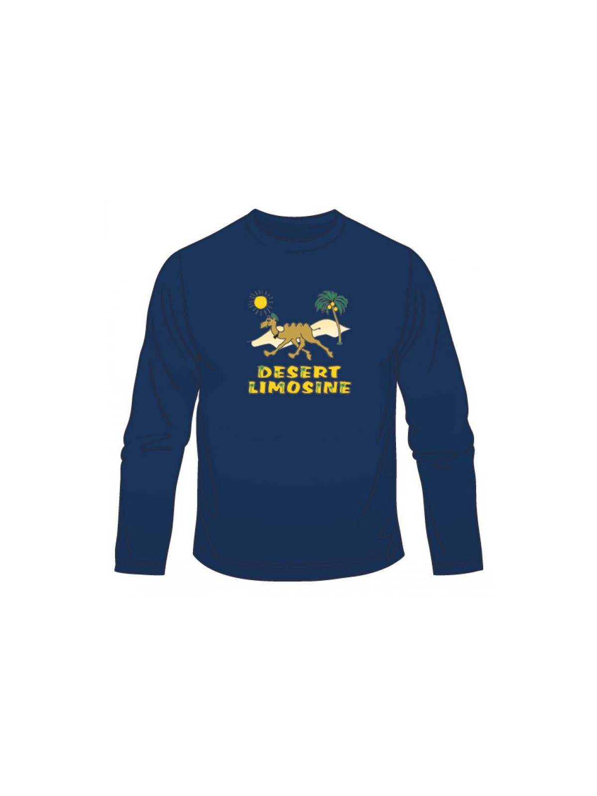 Desert Limousine Long Sleeved T Shirt | Humorous T-Shirts