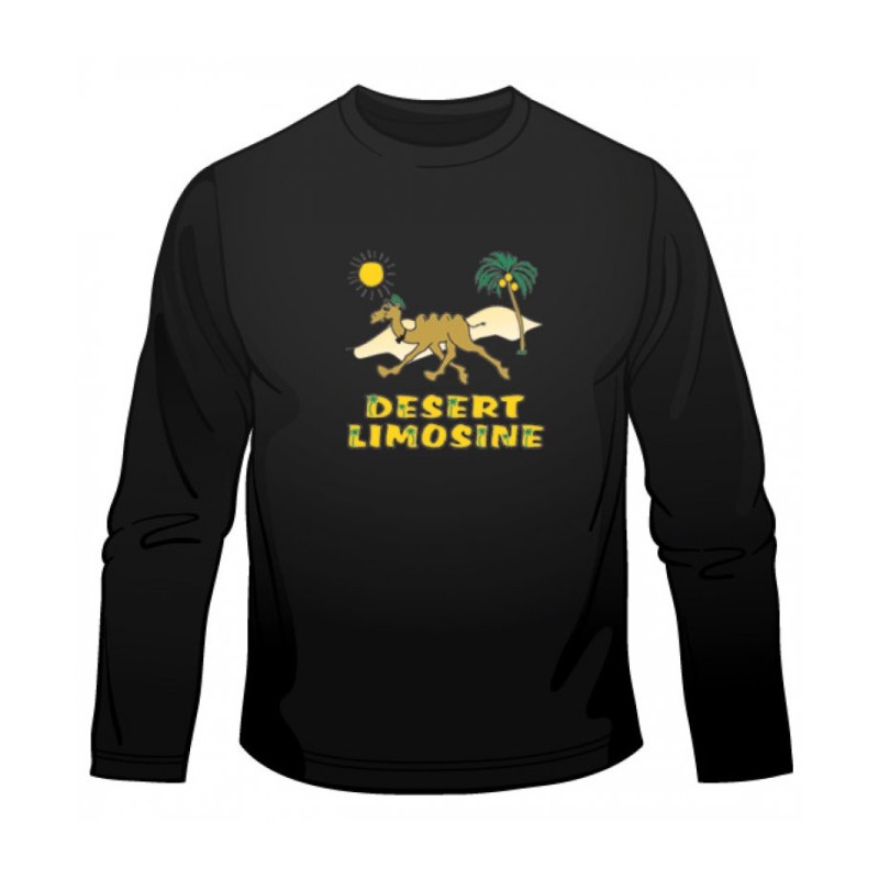 Desert Limousine Long Sleeved T Shirt | Humorous T-Shirts