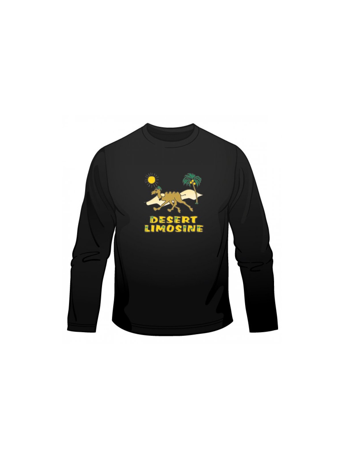 Desert Limousine Long Sleeved T Shirt | Humorous T-Shirts