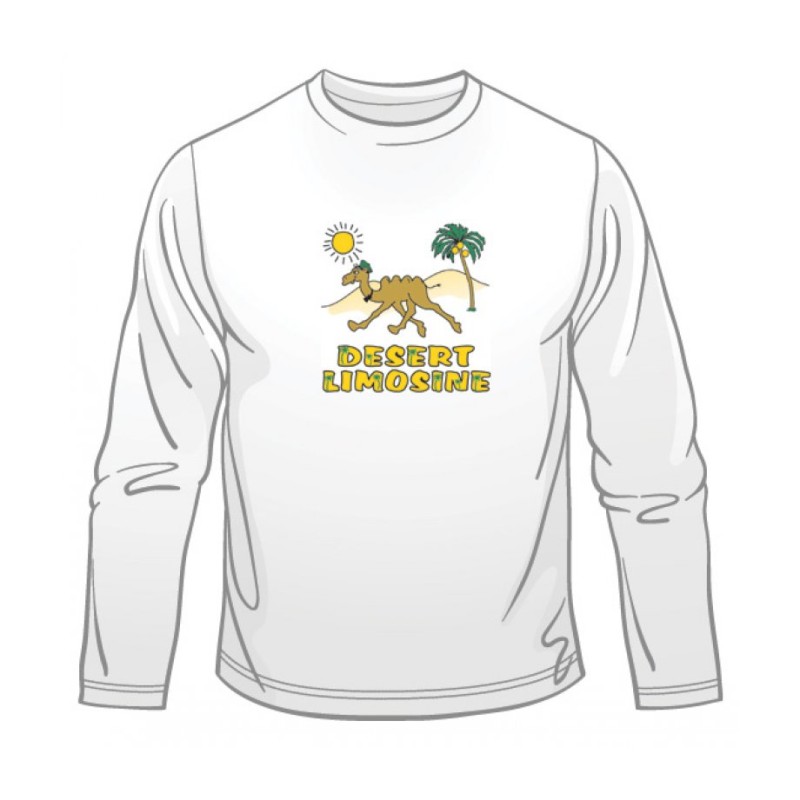 Desert Limousine Long Sleeved T Shirt | Humorous T-Shirts