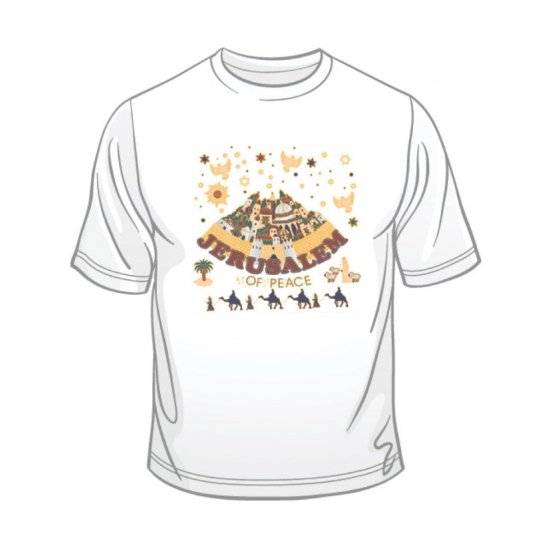 Jérusalem de la paix T-shirt | T-shirts Israël