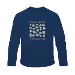 Israel Sheep Long Sleeved T Shirt | Israel T-Shirts