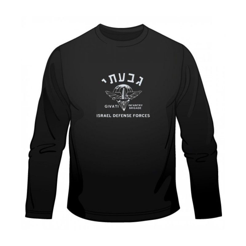 T-shirt à manches longues Givati ​​| T-shirts armée israélienne