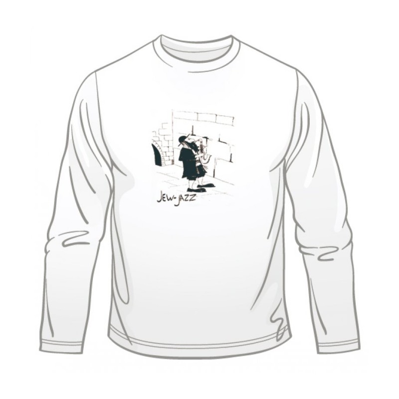 Jew Jazz Long Sleeve T Shirt | Jewish T-Shirts