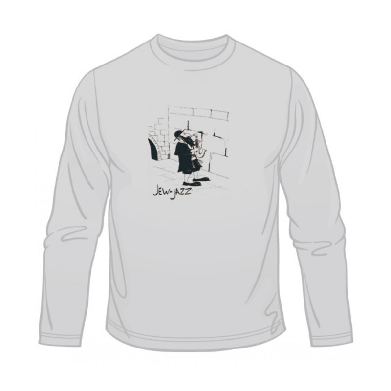 Jew Jazz Long Sleeve T Shirt | Jewish T-Shirts