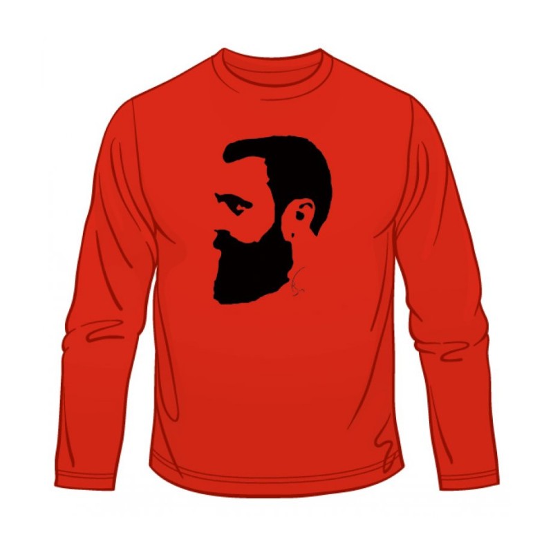 Herzl Long Sleeve T Shirt | Israel T-Shirts