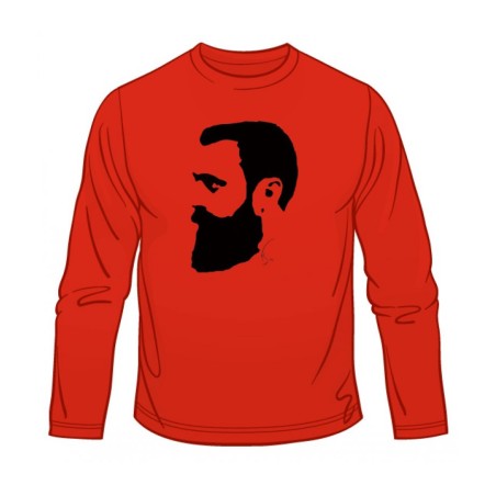 Herzl Long Sleeve T Shirt | Israel T-Shirts