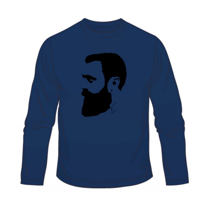 Herzl Long Sleeve T Shirt | Israel T-Shirts