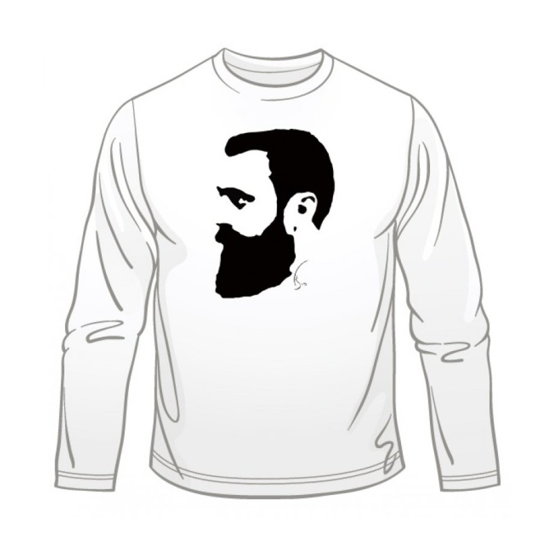 Herzl Long Sleeve T Shirt | Israel T-Shirts