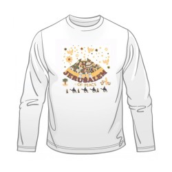 Jerusalem of Peace Long Sleeved T Shirt | Israel T-Shirts