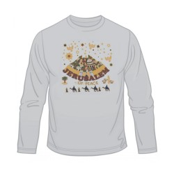 Jerusalem of Peace Long Sleeved T Shirt | Israel T-Shirts