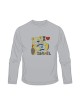I Love Israel Teddy Long Sleeved T Shirt | Israel T-Shirts
