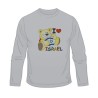 I Love Israel Teddy Long Sleeved T Shirt | Israel T-Shirts