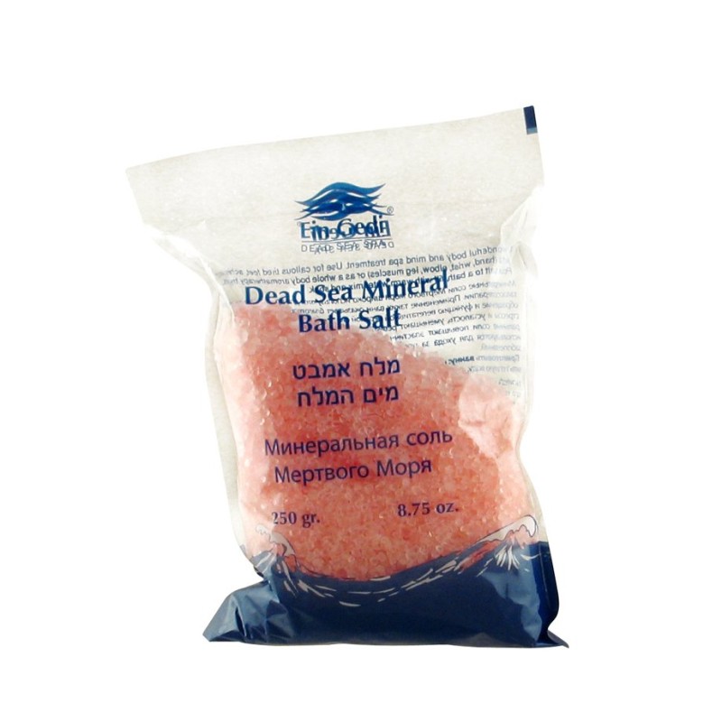 Ein Gedi Dead Sea Pink Bath Salts Lavender Chamomile | Spa