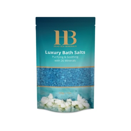 HB Luxury Blue Bath Salts with 26 Dead Sea Minerals Lavender ... | Spa