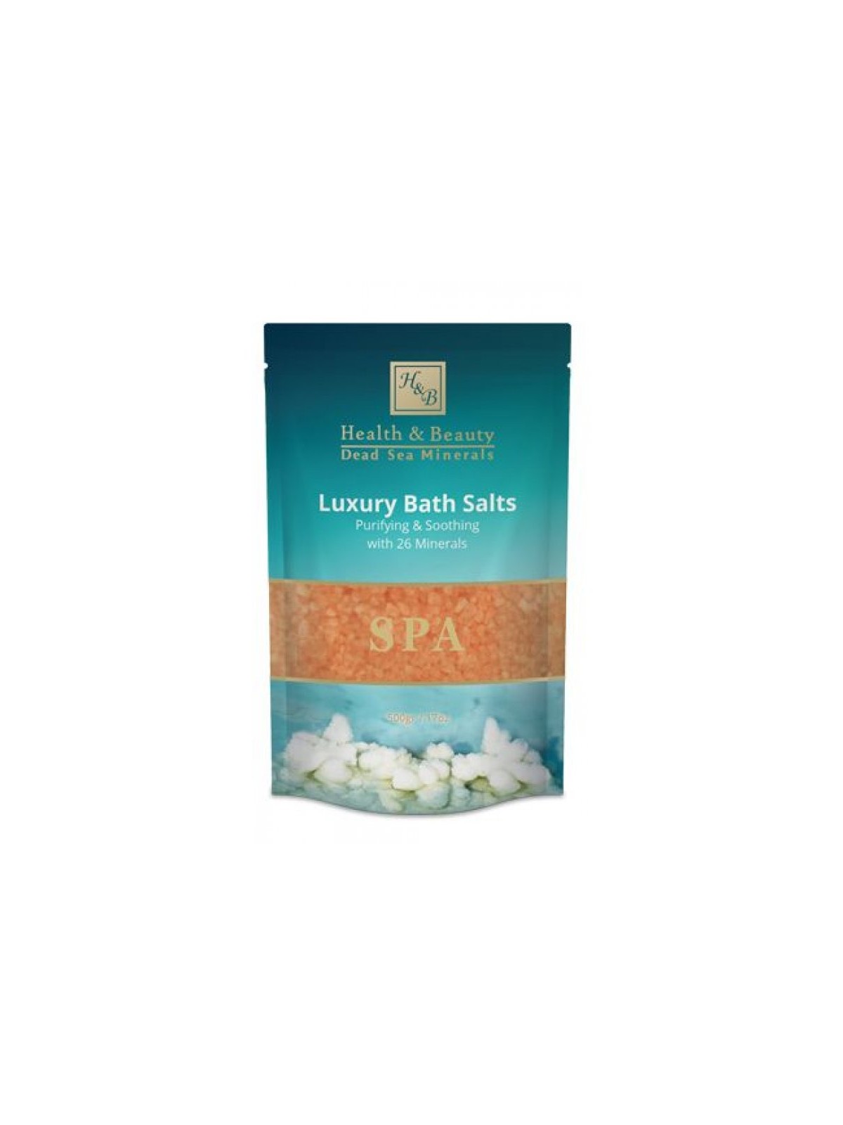 HB Luxury Bath Salts with 40 Dead Sea Minerals Orange %96 Jas... | Spa