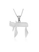 Sterling Silver Pendant Necklace CHAI | Jewish Gift from Israel