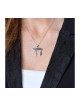 Collier pendentif en argent sterling CHAI | Cadeau juif d'Israël