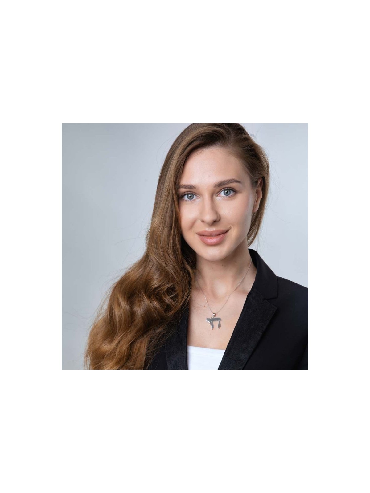 Sterling Silver Pendant Necklace CHAI | Jewish Gift from Israel