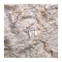 Sterling Silver Pendant Necklace CHAI | Jewish Gift from Israel