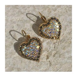 Boucles d'oreilles De cœur à cœur par Edita | Cadeaux pour elle