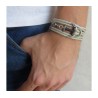 Triple Wrap Bracelet with Silver Plated Anc... | *Overstock & Specials