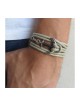 Triple Wrap Bracelet with Silver Plated Anc... | *Overstock & Specials