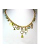 Collier vert printanier par Edita | Colliers par Edita Jewelry