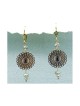 Boucles d'oreilles flocon de neige en filigrane par Edita | Boucles d'oreilles par Edita Jewelry