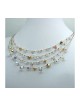 Bridal Bouquet Necklace by Edita | Necklaces by Edita Jewelry