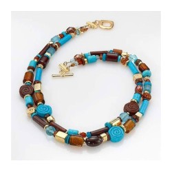 Collier de gloire égyptienne par Edita | Colliers par Edita Jewelry