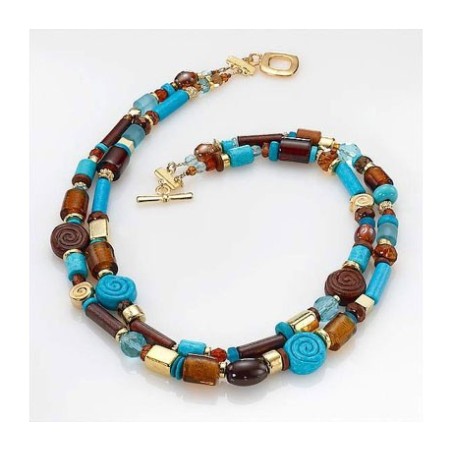 Egyptian Glory Necklace by Edita | Necklaces by Edita Jewelry