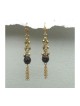 Boucles d'oreilles romantiques en forme de goutte de pluie par Edita | Boucles d'oreilles par Edita Jewelry
