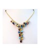 Collier cascade turquoise par Edita | Colliers par Edita Jewelry