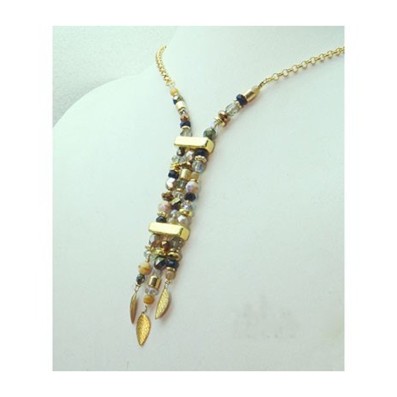 Harvest Flame Necklace by Edita | Necklaces by Edita Jewelry