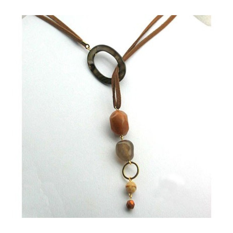 Desert Stream Necklace by Edita | Necklaces by Edita Jewelry