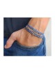Compass Design Blue White Rope Wrap Bracele... | *Overstock & Specials