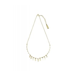 Amaro Hand Crafted Gold Plated Necklace Pearl ... | Necklaces by Amaro