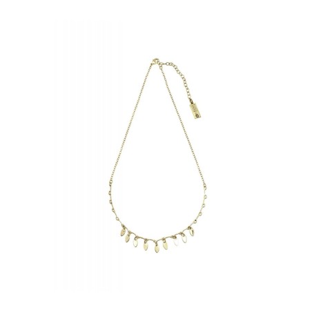 Amaro Collier plaqué or fabriqué à la main avec perles... | Colliers Amaro