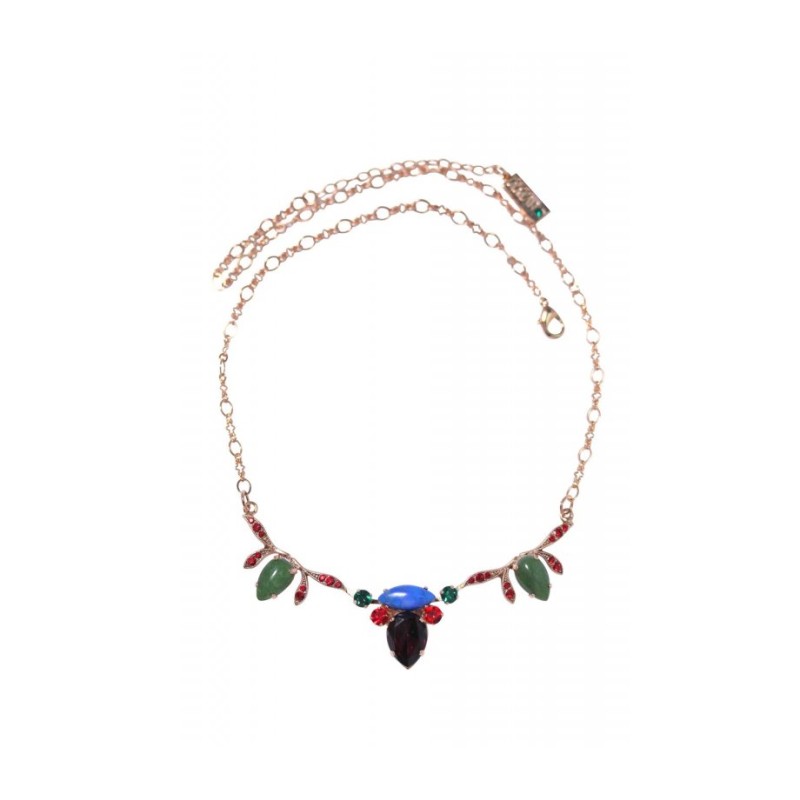 Amaro Handmade Necklace Colorful Semi Precious... | Necklaces by Amaro