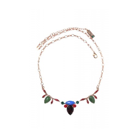 Amaro Handmade Necklace Colorful Semi Precious... | Necklaces by Amaro