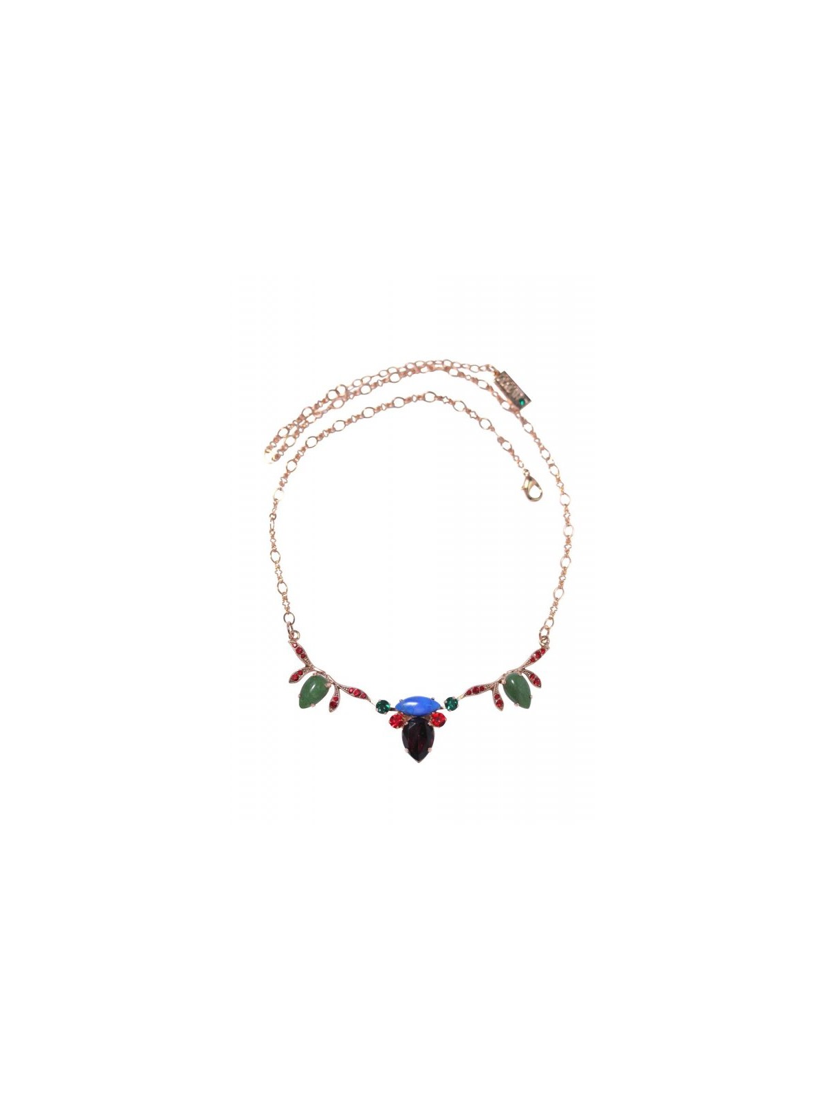 Amaro Handmade Necklace Colorful Semi Precious... | Necklaces by Amaro