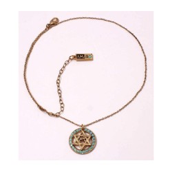 Amaro Pendentif fait main Étoile de David Collier... | Colliers Amaro